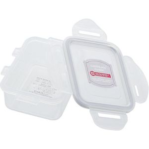 ＬＩＶ ＰＬＵＳ ロック&ロック クラシック 保存容器 180mL 長方形 グレー FCF904M-HPL805G-イメージ7