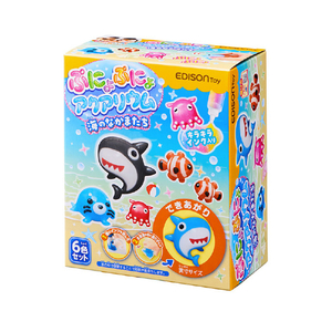 エジソン販売 ぷにょぷにょアクアリウムmini海のなかまたち6色セット 海のなかまたち ﾌﾟﾆﾖﾌﾟﾆﾖｱｸｱﾘｳﾑMINIｳﾐﾉﾅｶﾏ-イメージ2
