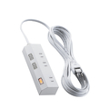 エレコム 個別スイッチ付き3口タップ(5m) ホワイト T-IS01M-2350WH