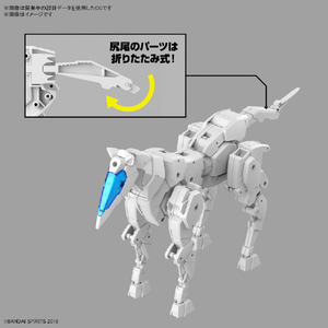 バンダイスピリッツ 30MM 1/144 エグザビークル(ホースメカVer．)[ホワイト] 30MMｴｸﾞｻﾞﾋﾞ-ｸﾙﾎ-ｽﾒｶﾎﾜｲﾄ-イメージ7