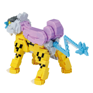 カワダ ナノブロック ポケットモンスター ライコウ デラックスエディション NBPM107ﾎﾟｹﾓﾝﾗｲｺｳDX-イメージ3