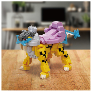 カワダ ナノブロック ポケットモンスター ライコウ デラックスエディション NBPM107ﾎﾟｹﾓﾝﾗｲｺｳDX-イメージ8