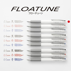 ぺんてる 油性ボールペン FLOATUNE フローチューン 0.3mm 黒 FC491ST-BZN203-A-イメージ8