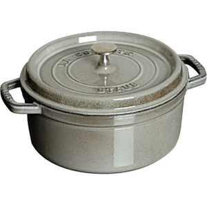 STAUB ストウブ ピコ・ココット ラウンド 26cm グレー 40509-312 FC416LT-6736800-イメージ1