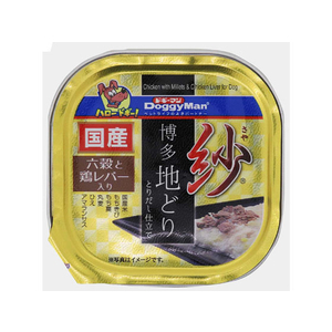 ドギーマン 紗 博多地どり 六穀と鶏レバー入り 100g FC05893-イメージ1