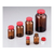 アズワン 規格瓶SCC 24mL 100本入(純水洗浄処理済み)茶 FCD869Z-2-4998-02-イメージ1