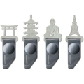 カール事務器 インデックスクリップ 建物シリーズ FCD010R-IC-002-D