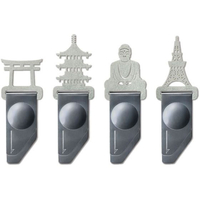 カール事務器 インデックスクリップ 建物シリーズ FCD010R-IC-002-D