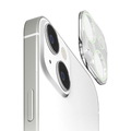 PGA iPhone 15/15 Plus用カメラフルプロテクター 蓄光 PG-23ACLG05WH