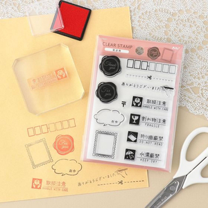 アーテック 発送用クリアスタンプ FCE535U-74601-イメージ2