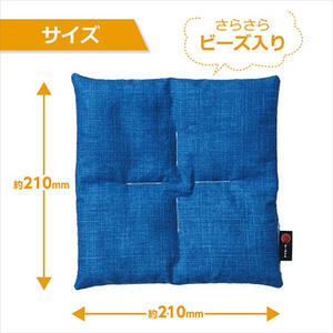 ハクバ カメラ 座・ぶとん 21 藍紬 KZB-21-TGBL-イメージ3