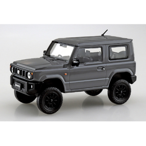 アオシマ 1/32 スズキ JB64 ジムニー カスタムホイール(ミディアムグレー) Aﾗｸﾌﾟﾗ09CUMGｼﾞﾑﾆ-CMｸﾞﾚ--イメージ2