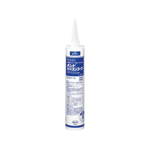 コニシ シリコンコーク クリヤー 330ml #55378 ペースト状､カートリッジタイプクリア330-40～150℃ FC178EL-4921984-イメージ1