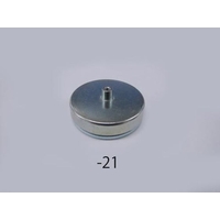 エスコ 強力マグネット φ57×10mm M4×0.7 280N FCY0559-EA781EH-21