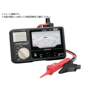 HIOKI/アナログ絶縁抵抗計 3レンジ IR4031-11 IR4031-11 FC077ZG-8385007-イメージ1