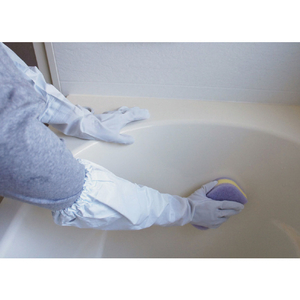 ＳＨＯＷＡ 腕カバー付手袋薄手　Ｎｏ２４０　ホワイト　Ｍサイズ NO240-MW-イメージ7