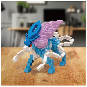 カワダ ナノブロック ポケットモンスター スイクン デラックスエディション NBPM109ﾎﾟｹﾓﾝｽｲｸﾝDX-イメージ8