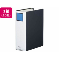 キングジム キングファイルG GX A4タテ とじ厚80mm 黒 10冊 FCC6035-978GXｸﾛ