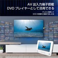 ASTEX AS-10NW01 10インチ防水ポータブルDVDプレーヤー ASTEX ASTEX AS-10NW01 10インチ防水ポータブルDVDプレーヤー ASTEX