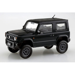 アオシマ 1/32 スズキ JB64 ジムニー カスタムホイール(ブルーイッシュブラックパール3) Aﾗｸﾌﾟﾗ09CUBBｼﾞﾑﾆ-CBﾌﾞﾗﾂｸP-イメージ2