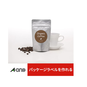 エーワン ラベルシール プリンタ兼用 強粘着タイプ マット紙・A4判 24面 丸型 ホワイト 78424-イメージ3