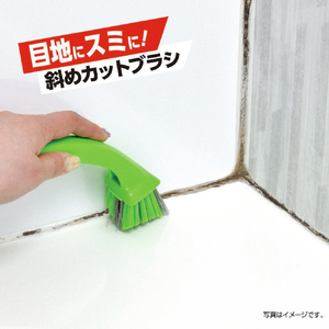 レック 激落ち 黒カビくん 3WAY親子ブラシ GNｸﾛｶﾋﾞｸﾝ3WAYｵﾔｺﾌﾞﾗｼ-イメージ4