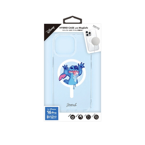PGA iPhone 16 Pro用 MagSafe対応 ハイブリッドケース [スティッチ] PG-D24BMGPT03STI-イメージ1