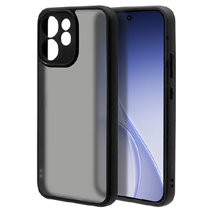 ラスタバナナ OPPO Reno15 A用 極限保護 ハイブリッドケース ブラック＊フロストブラック 9536OR15AHPLFBK-イメージ1