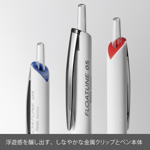 ぺんてる 油性ボールペン FLOATUNE フローチューン 0.4mm 黒 FC494ST-BZN204-A-イメージ5