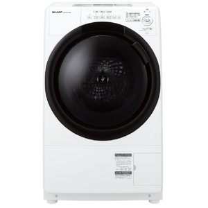 シャープ 【左開き】7kgドラム式洗濯乾燥機 ホワイト系 ES-7S1-WL シャープ 【左開き】7kgドラム式洗濯乾燥機 ホワイト系 ES-7S1-WL