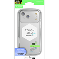 エレコム iPhone 17 ProMax用TOUGH SLIM LITE ソフトケース クリスタルクリア メタルステッカー付 クリア PM-A25DTSLUC3CR