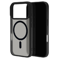 ラスタバナナ iPhone17 Pro用RHINOX 磁力充電対応 ブラック＊フロストブラック 9001IP5BHAMBKFB