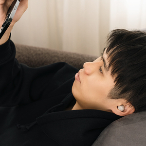 final ワイヤレスイヤフォン ZE500 for ASMR ダークグレー FI-ZE5DPLTWDG-イメージ10