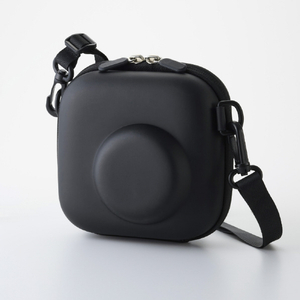 エレコム instax miniシリーズ(チェキ)用 カメラケース/フラット ブラック IC-CCGPFLBK-イメージ2
