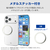 エレコム iPhone 17 ProMax用ソフトケース メタルステッカー付 クリア PM-A25DUCTCR-イメージ7
