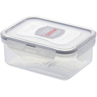 ＬＩＶ ＰＬＵＳ ロック&ロック クラシック 保存容器 350mL 長方形 グレー FCF908M-HPL806G