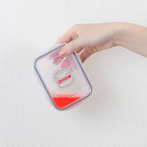 ＬＩＶ ＰＬＵＳ ロック&ロック クラシック 保存容器 350mL 長方形 グレー FCF908M-HPL806G-イメージ2
