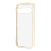 レイ・アウト Xperia 10 VII用Puffull 耐衝撃 バンパー ハイブリッドケース ミルクホワイト RT-RXP10M7CMD1/MLW