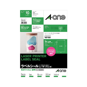 ののえです。 エーワン（A-one）ラベルシール パッケージラベル 光沢フィルム