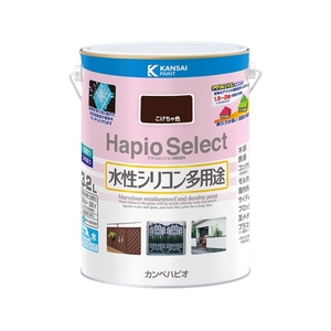 カンペハピオ ハピオセレクト こげちゃ色 3.2L FCB583M-イメージ1