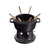 STAUB ストウブ フォンデュセット 20cm ブラック 40511-972 FC654LE-1896310-イメージ1