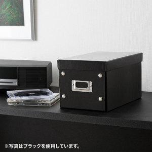 サンワサプライ 組み立て式CD BOX(W165mm) ホワイト FCD-MT3WN-イメージ6