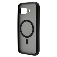 ラスタバナナ Google Pixel 9a用ハイブリッドケース TPU×PC ワイヤレス充電対応 ブラック×フロストブラック 8595P9AHPMBKFB
