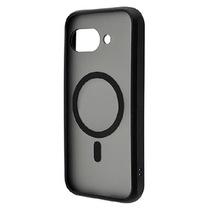 ラスタバナナ Google Pixel 9a用ハイブリッドケース TPU×PC ワイヤレス充電対応 ブラック×フロストブラック 8595P9AHPMBKFB-イメージ1