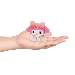カワダ ナノブロック マイメロディ ビッグリボン NBCC247ﾏｲﾒﾛﾃﾞｲﾋﾞﾂｸﾞﾘﾎﾞﾝ-イメージ4