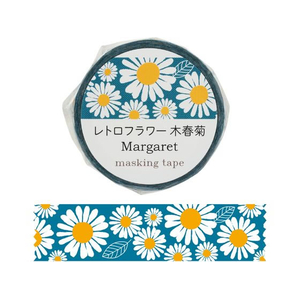 アーテック マスキングテープ レトロフラワー 木春菊 FCE538U-74642-イメージ1