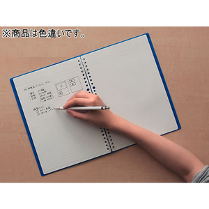 キングジム リングノート テフレーヌ A4 水色 F041386-9856TTEﾐｽ-イメージ4