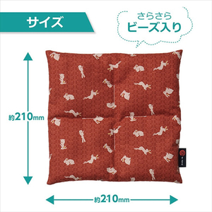 ハクバ カメラ 座・ぶとん 21 飛び兎 KZB-21-RTRD-イメージ3