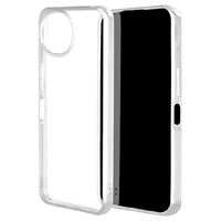 ラスタバナナ AQUOS wish6用 TPUケース メタルフレーム シルバー 9539AW6TPSV
