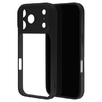 ラスタバナナ iPhone17 Pro用RHINOX 極 ブラック＊クリア 9003IP5BHALBK